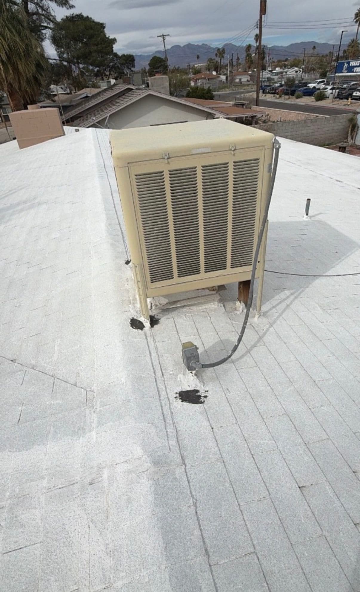 Full Shingle Reroof and Flat Roof Seal Coat Done Right image